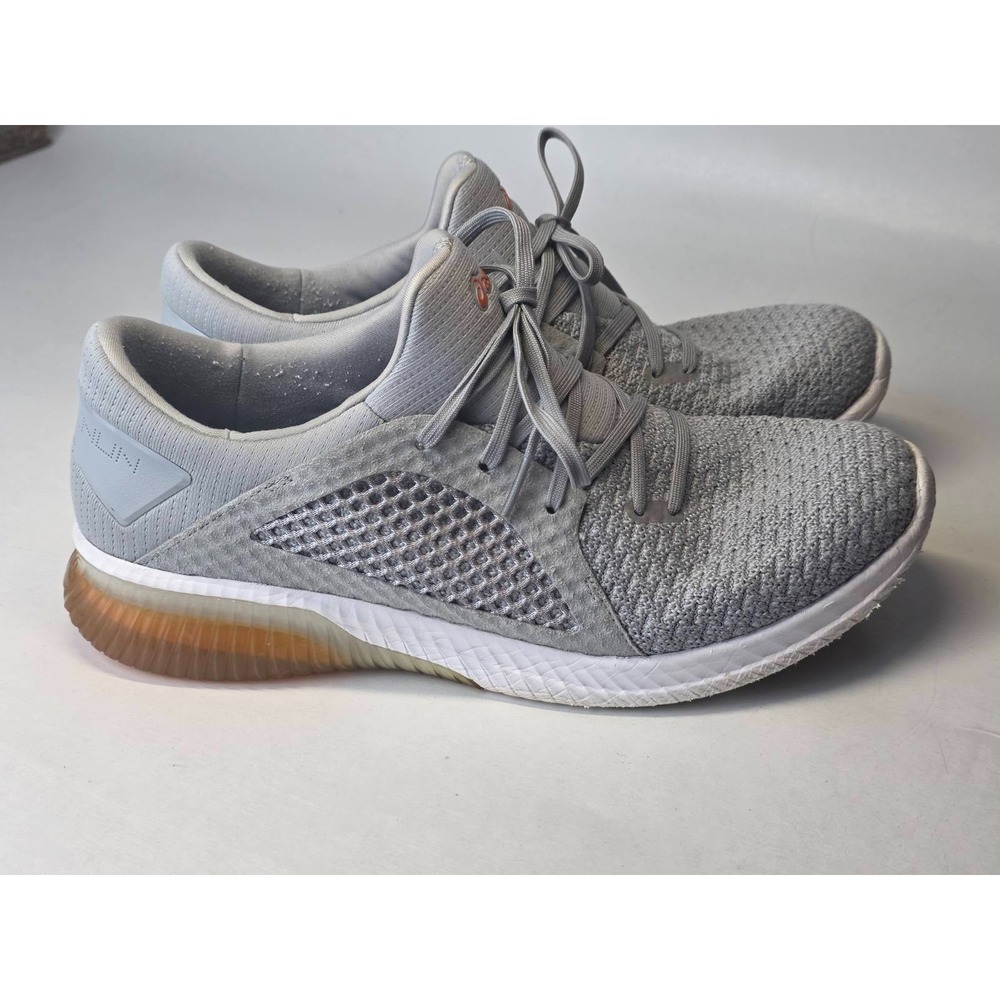 ASICS Gel-Kenun Men's Sneakers Size 10.5 Gray White Slip On Knit Running Shoes